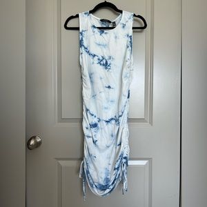 Vera Moda - Blue and White tie dye dress